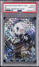 2023 BUILD DIVIDE -BRIGHT- NIER:AUTOMATA VER1.1A BRIGHT TERRITORY RARE 2B PSA 10 picture