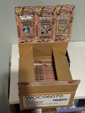 1999 Pokémon Sealed Fossil BLISTER Booster Packs X24 Count Case Fresh picture