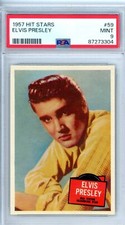1957	Topps	Hit Stars	Elvis	59	PSA 9  14662 picture