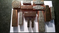 White Rock Beverage Co.- RARE Printer's Blocks Printing Plate Lot - Early 1900's picture