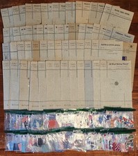 Antique Butler Brothers 1935 Fabric Sample Books Large Collection Swatch/Textile picture