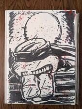TMNT 25th Anniversary HC IDW Limited ORIGINAL ART Kevin Eastman BLACK LABEL picture