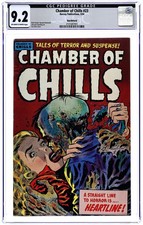Chamber of Chills #23 CGC 9.2 Northford 1954 2101687001 picture