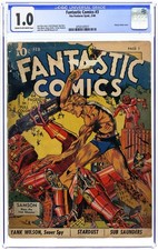 Fantastic Comics #3 CGC 1.0 1940 4753147017 picture