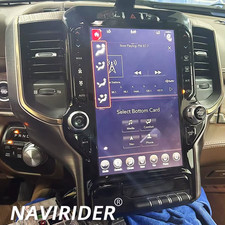 Big Qled Screen Stereo Navigation For Dodge Ram 2019 - 2023 Android Media Video picture
