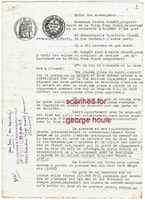COCO CHANEL - SIGNED -CONTRACT- WINSTON CHURCHILL - COUTURE-FASHION picture