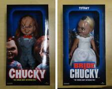 Lot 2 Child's Play Chucky Tiffany Set 38cm Sideshow New Unopened Japan Import  picture