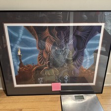 King’s Quest 6 - Lithograph - Lord Of Death  picture