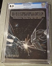 Cinefantastique #4 CGC 8. 5💥Vintage 1978 STAR WARS Magazine Wraparound Cover💥 picture