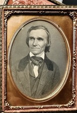1/4 Daguerreotype Photo of a Man Famous Political? Southworth & Hawes ?? picture