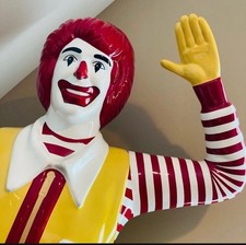🍔 NOS Vintage McDonalds Statue Ronald McDonald Playland Playground picture