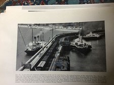k1-2 ephemera picture 1957 view from lighthouse dover admiralty pier picture
