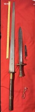 SUPER RARE 18C. DAMASCUS Castle Polearm 2-3 Man GATE Keeper &Killer-Jian Dao-WOW picture
