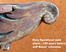 New Zealand 1850s SCHOONER-MANiA - UNESCO MEMORY OF THE WORLD Bezos' boat picture