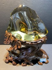 2.88lb RARE Top Natural Citrine Quartz Crystal Mineral specimens Reiki Decor+ST picture