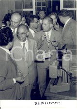 1954 MANDELLO DEL LARIO Enrico FERMI factory visit MOTO GUZZI *Photo picture