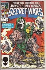 Marvel Super-Heroes Secret War #10 NM- 9.2 Off-White Pages (1984 Series) picture