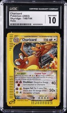 2003 SKYRIDGE SKYRIDGE #146 CHARIZARD HOLO FIRST EDITION CGC 10 GEM MINT picture