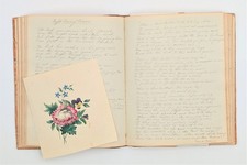 First Lady Jane Pierce manuscript notebook and journal President Franklin Pierce picture