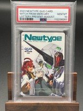PSA10 POP 1 Gundam Witch from Mercury Suletta Miorine QUO Card Japan picture