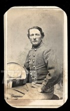 UNPUBLISHED CDV CONFEDERATE COLONEL JOHN MOSBY “THE GRAY GHOST