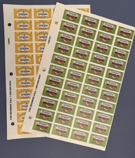 88 SNAPPLE Apple Lemonade Vendor Retail Store Shelf Display Small Sticker 2 Page picture