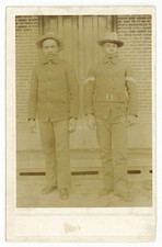Rough Rider Buffalo Soldier 1898 Spanish War Cabinet Card African American picture