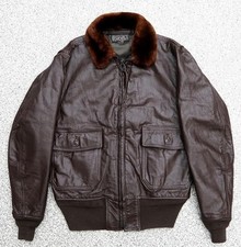 Ralph Edwards US Navy G-1 Flight Jacket 1961 MIL-J-7823B Size 40 USN Authentic picture
