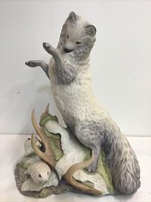 Rare Large Cybis Magnificent Arctic Fox Sculpted by Charles Oldham Limited / 100 picture