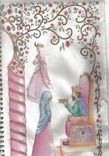 MEGILLAH ESTHER SCROLL PARCHMENT ILLUMINATED BIBLE GOD Purim Persian MADONNA Jew picture