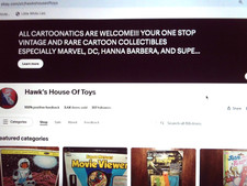STORE FOR SALE - HAWK'S HOUSE OF TOYS - VINTAGE & RARE TOYS & 25 YEARS ON EBAY picture