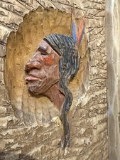 Andy Anderson Wood carving - Rare find - Boot Holder - Original - Signed picture