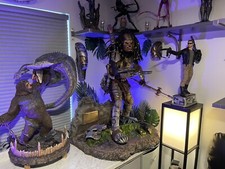 Custom Wolf Predator Statue 1:2 Scale  Alien Vs Predator picture