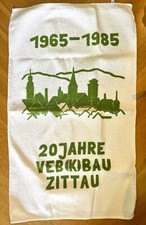Nice Towel 20 Years VEB8K) Construction Zittau 1965-85 Approx. picture