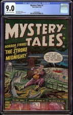 Mystery Tales # 1 CGC 9.0 OW/W (Atlas, 1952) 1st key issue of Atlas title picture