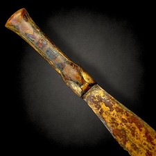 8th – 5th Century BC Egyptian/Canaanite Bronze Dagger picture