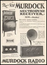 1925 William J. Murdock Chelsea Massachusetts Neutrodyne Radio Receiver Print Ad picture