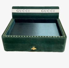 Rare GUCCI Bee Handle Velvet Display Tray Store Display picture