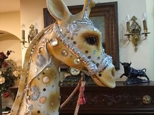 Vintage Carousel Giraffe 6 1/2 feet tall from Broadway show. picture