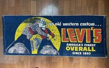 Levi's Authentic 1950S Levis Vintage Denim Banner Rare US Denim Model limited Ed picture