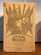 Sideshow Star Wars Jango Fett  Bronze Statue Limited Edition 9/25 ------- NEW picture