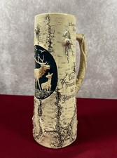 Antique Reinhold Hanke Large Beer Stein 2.5L Elk • E Porter Brewing Germany RARE picture