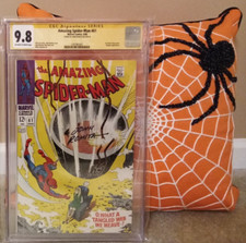 AMAZING SPIDER-MAN:#61 CGC 9.8 SS JOHN ROMITA;1ST GWEN COVER;TRULY ONE OF A KIND picture