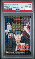 SHUEISHA Naruto Uzumaki Trading Card PSA 10 From Japan picture