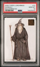 GANDALF PSA 10 GEM MINT | POP 1 | 2006 Topps LOTR Masterpieces | EXTREMELY RARE picture