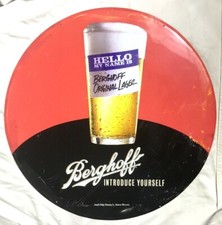 Vintage BERGHOFF Beer Bar Sign from the