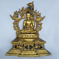 Antique Museum Master Quality Tibetan Shakyamuni Buddha Statue 24