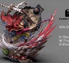Cube Studio One Piece Gol·D·Roger Model Resin in stock Painted H70cm Collection picture