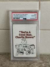 PSA 10 You’re A Good Man, Charlie Brown 1991 Peanuts Preview #26 Charles Schulz picture