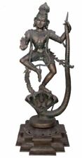 Large Krishna Dancing On Serpent Statue 65